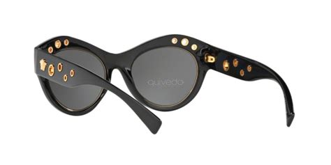 Versace VE4320 GB1/87 Sunglasses in Black